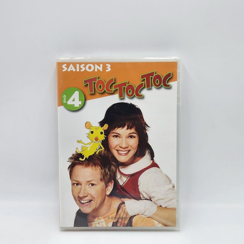 Toc Toc Toc Saison 3 DVD 4 Série Québécoise Français Québec Brand New Sealed
